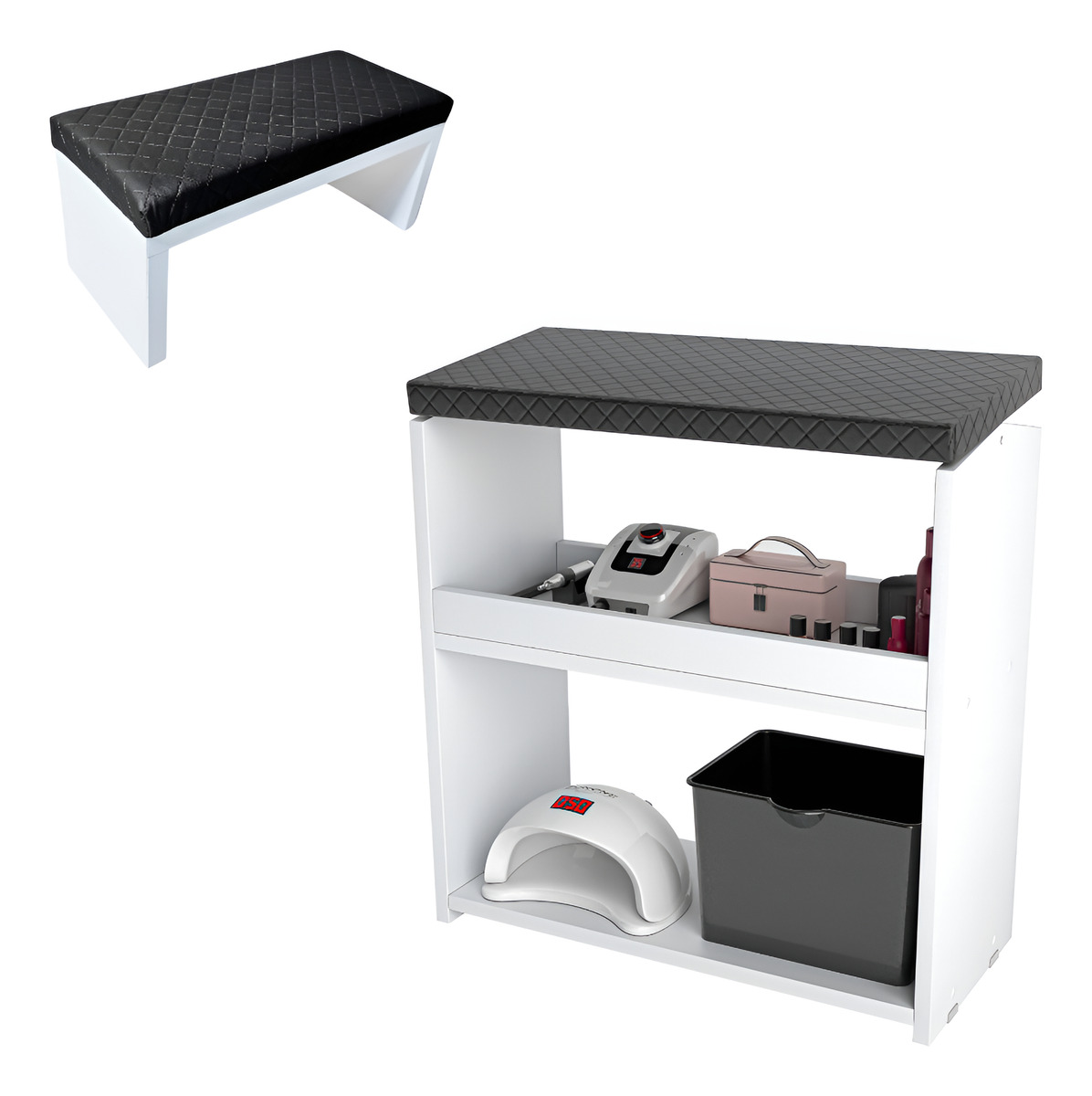 Organizador Apoio De Pe + Apoio De Mao 2 Bandejas