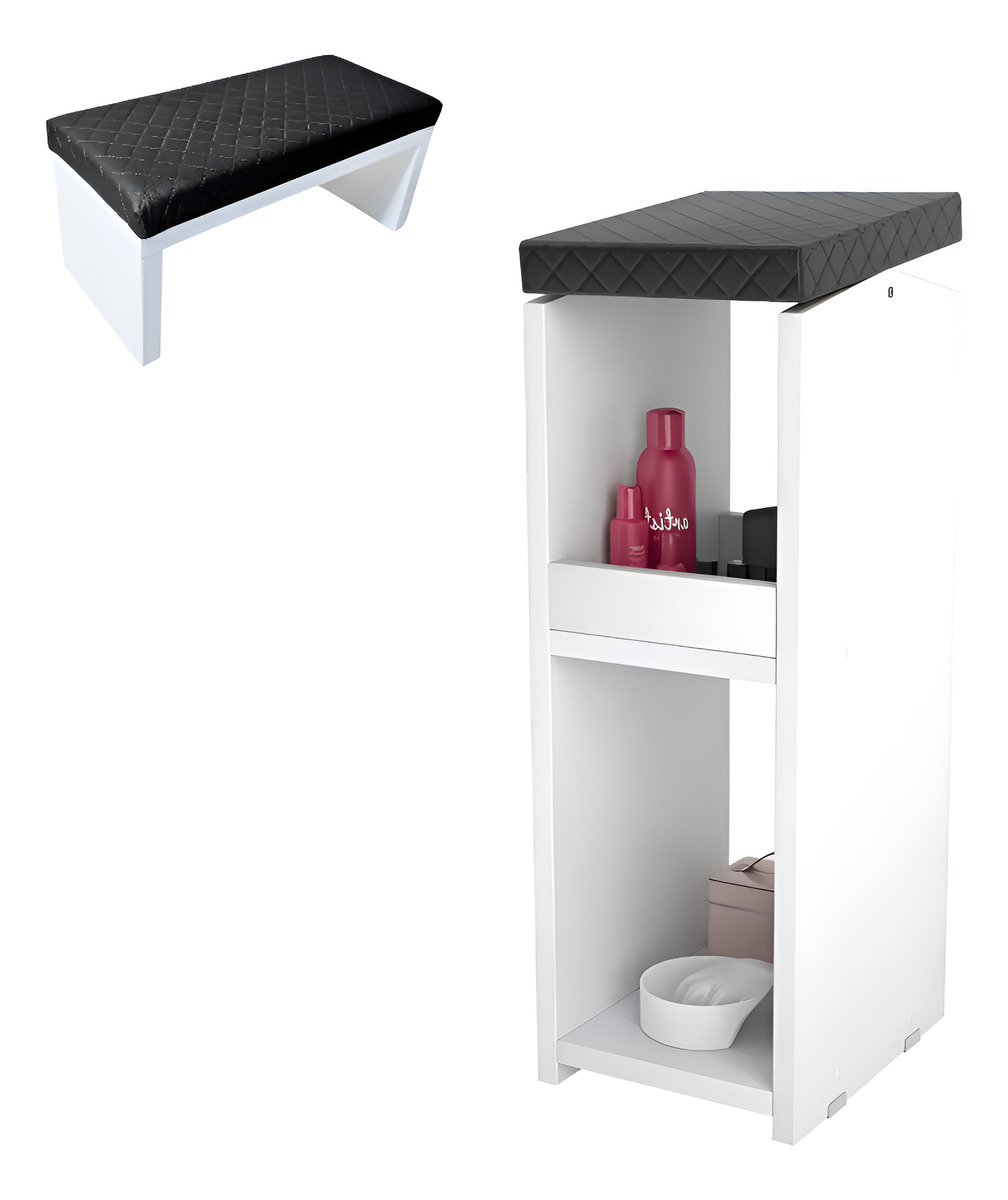 Organizador Apoio De Pé / Perna + Apoio De Mão Para Manicure