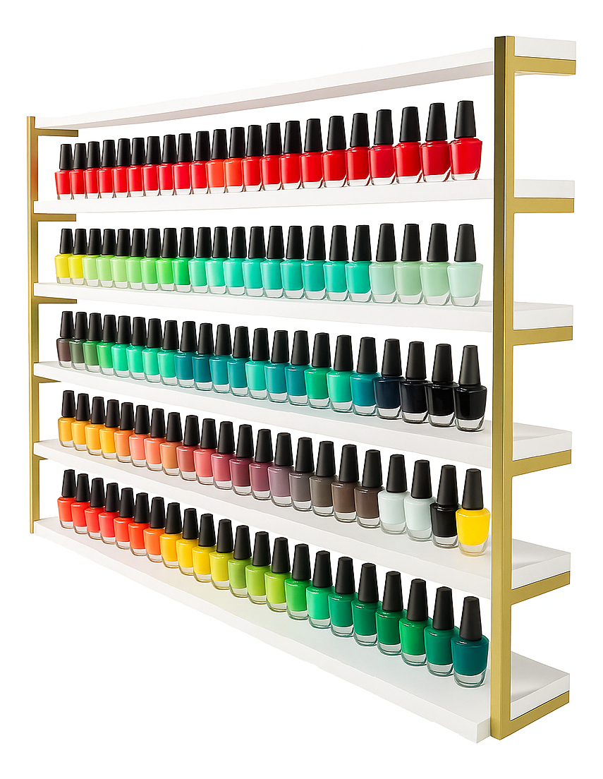 Prateleira Fr Móveis 350 Esmaltes 64x90 Cm - Cores Variadas